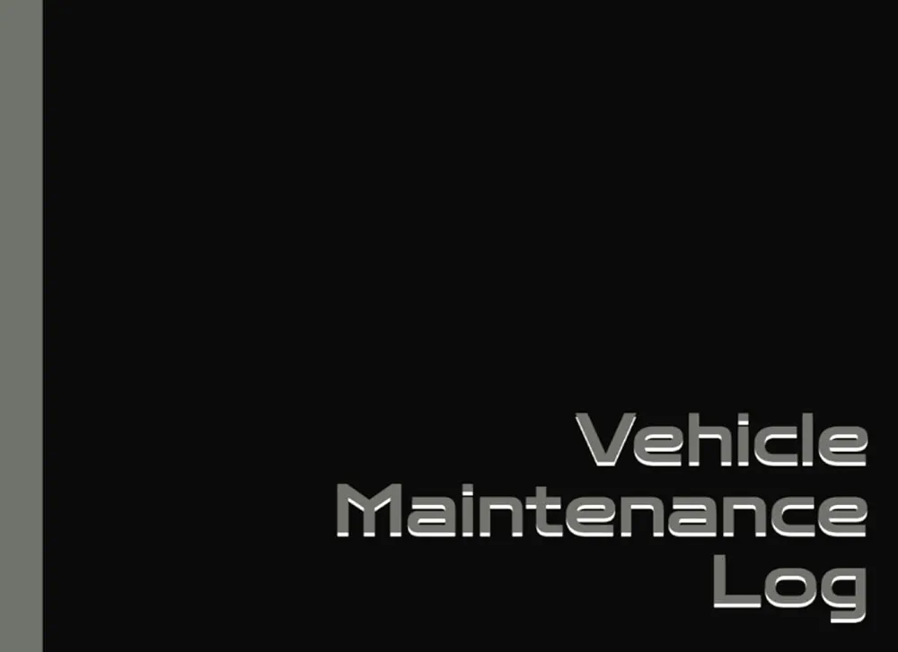 Vehicle Maintenance Log: Parts and Fluids Log Book, Repair and Service Record for Cars, Trucks, Jeeps, Classics, Motorcycles - 8.25" x 6" size