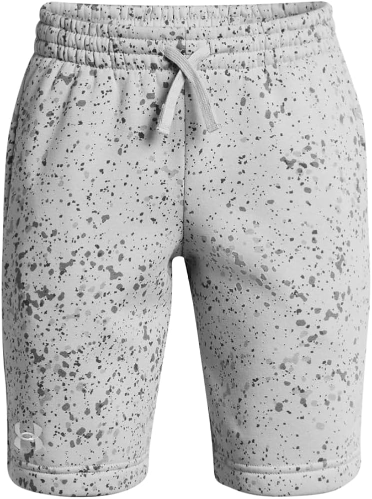 Under Armour Boys' Rival Fleece Printed Shorts