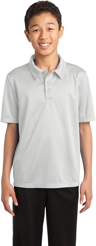 Port Authority Youth Silk Touch Performance Polo. Y540