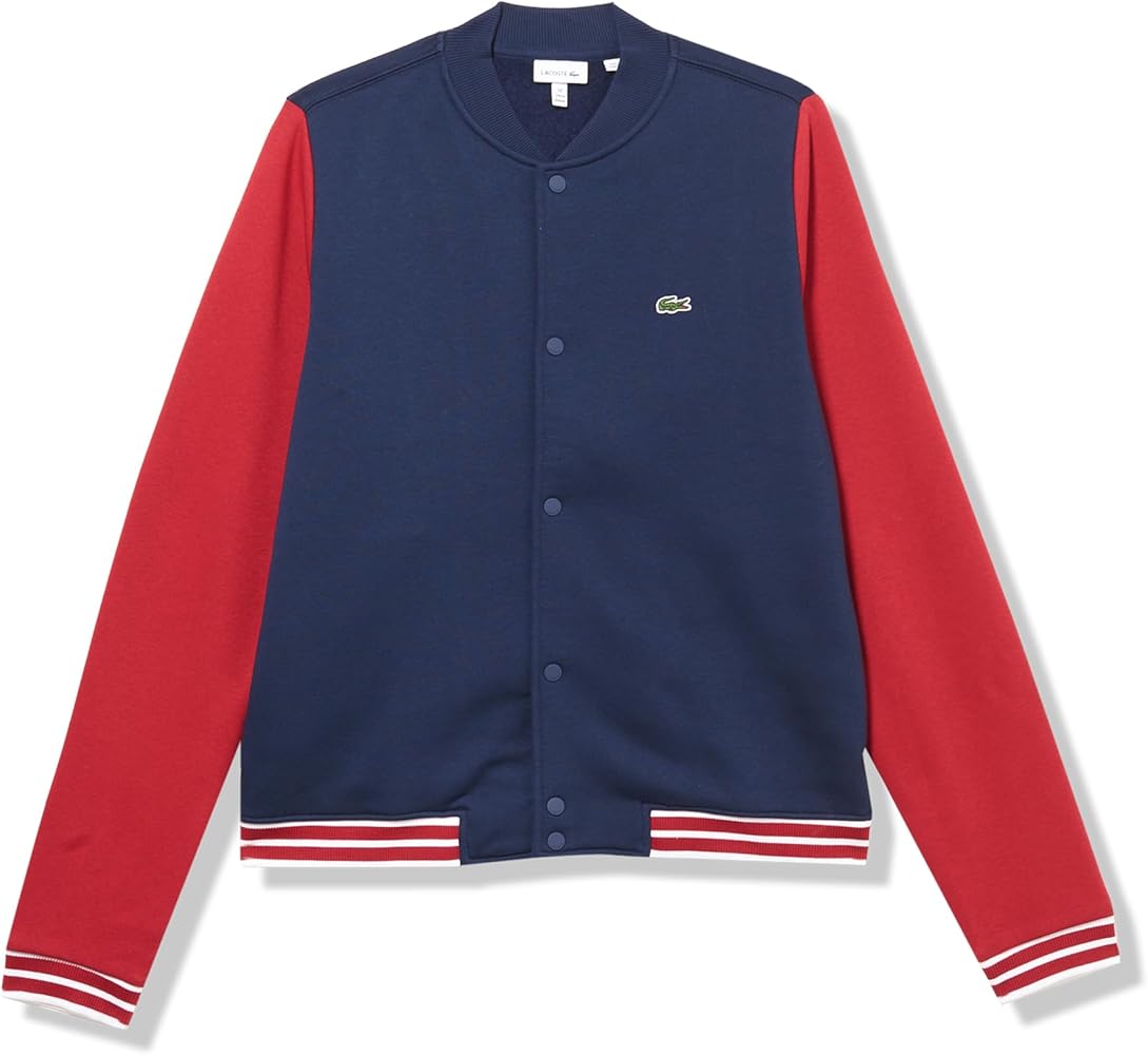 Lacoste Kids Long Sleeve Varsity Sweatshirt Bomber