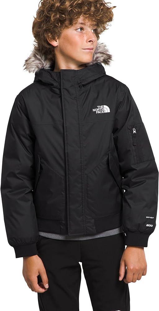 THE NORTH FACE Boys' Gotham Jacket, TNF Black, X-Large