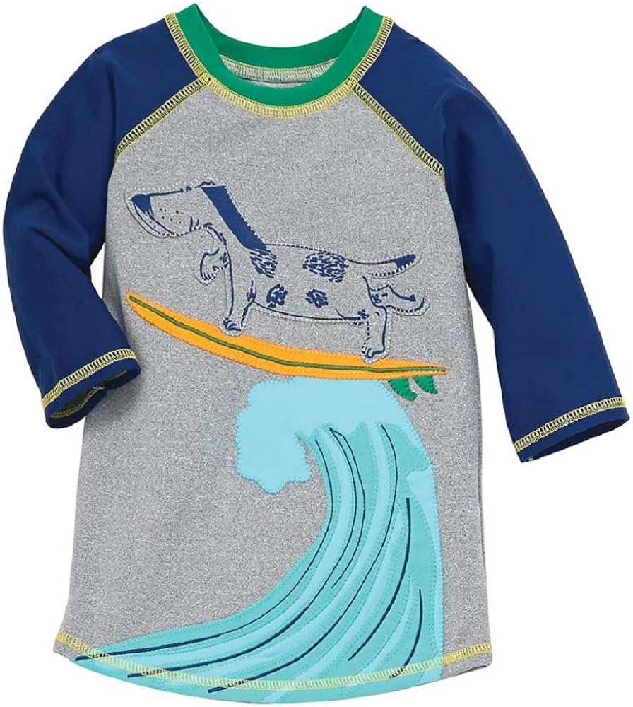 Mud Pie Boys' Dog Rash Guard