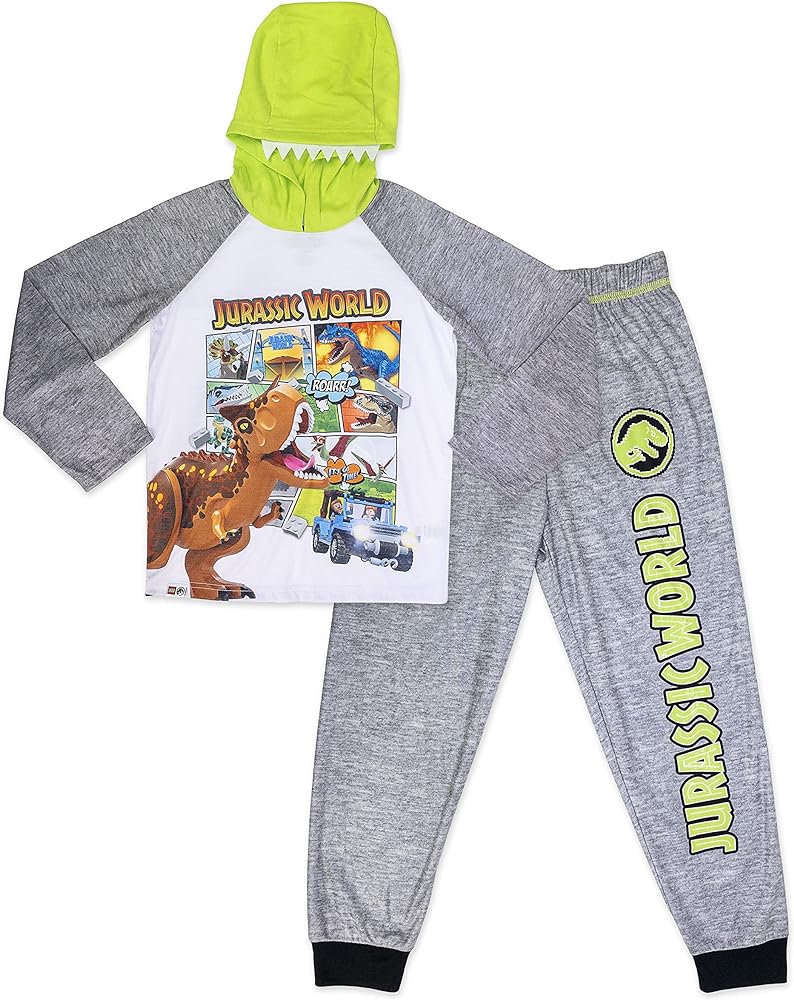 LEGO Jurassic World Boys 2 Piece Pajama Set