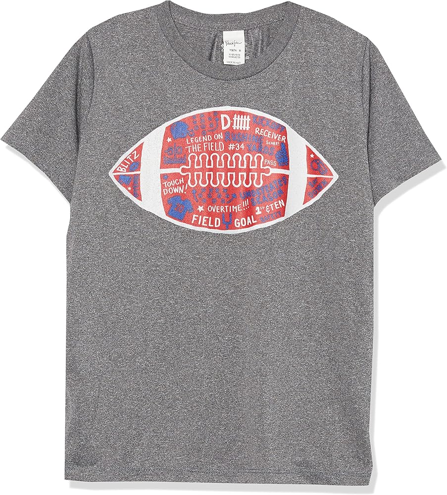 Tek Gear Football Time-Et61a157rt Boys Short Sleeve Tee Shirt