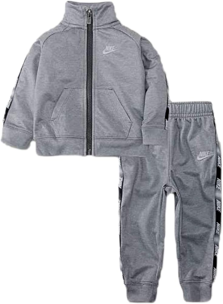 Nike Boy`s Full Zip Jacket and Pants Tracksuit 2 Piece Set 4T