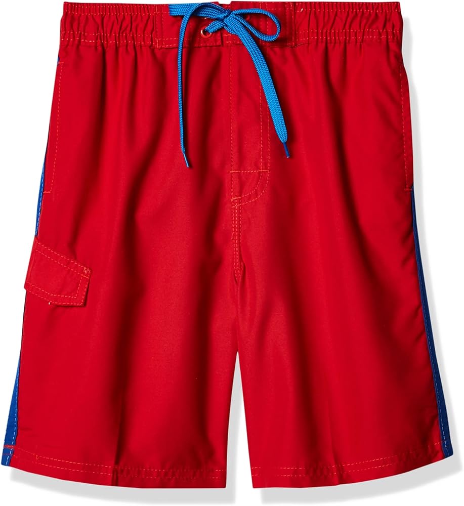 Kanu Surf Boys' Reflection Quick Dry UPF 50+ Beach Swim Trunk