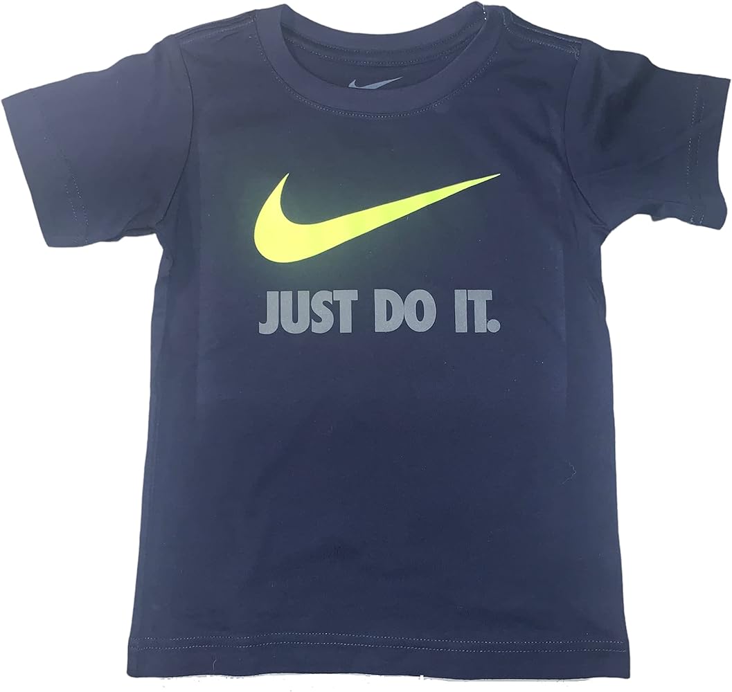 Nike "Just Do It Short Sleeve T Shirt (4, Obsidian)