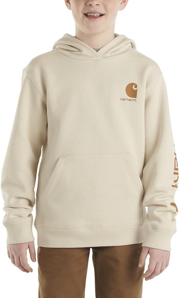 Carhartt Boys' Hoodie Fleece Pullover Sweatshirt