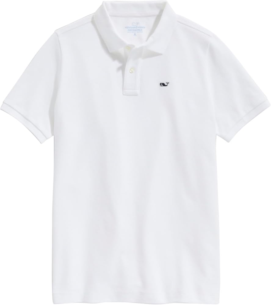 vineyard vines Boys' Heritage Pique Polo