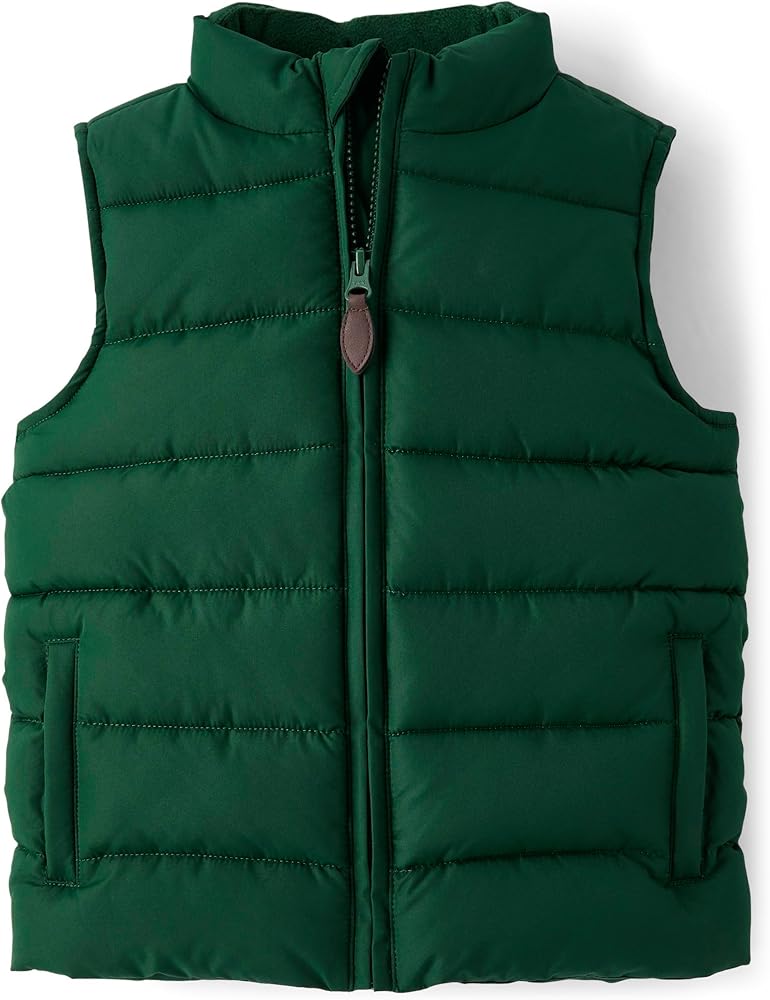 Gymboree Boys' and Toddler Zip Up Puffer Vest