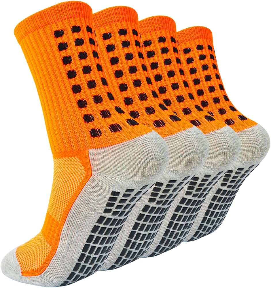 Boys Soccer Socks Sports Socks Youth Athletic Socks Hospital Grip Soccer Socks For Boys and Girls