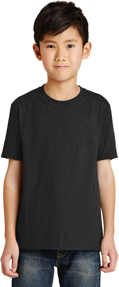 Port & Company Boys' 50/50 Cotton/Poly T Shirt