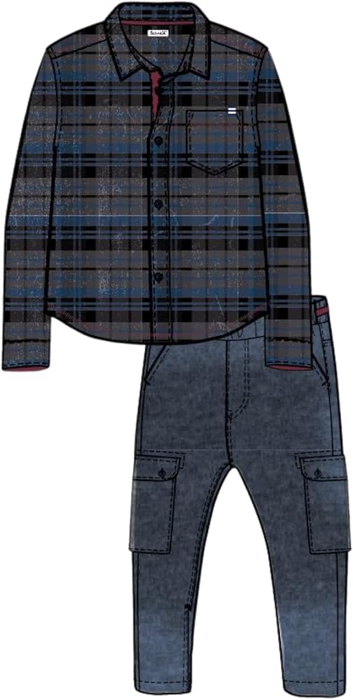 Splendid boys Kids' Long Sleeve Top and Pant Set