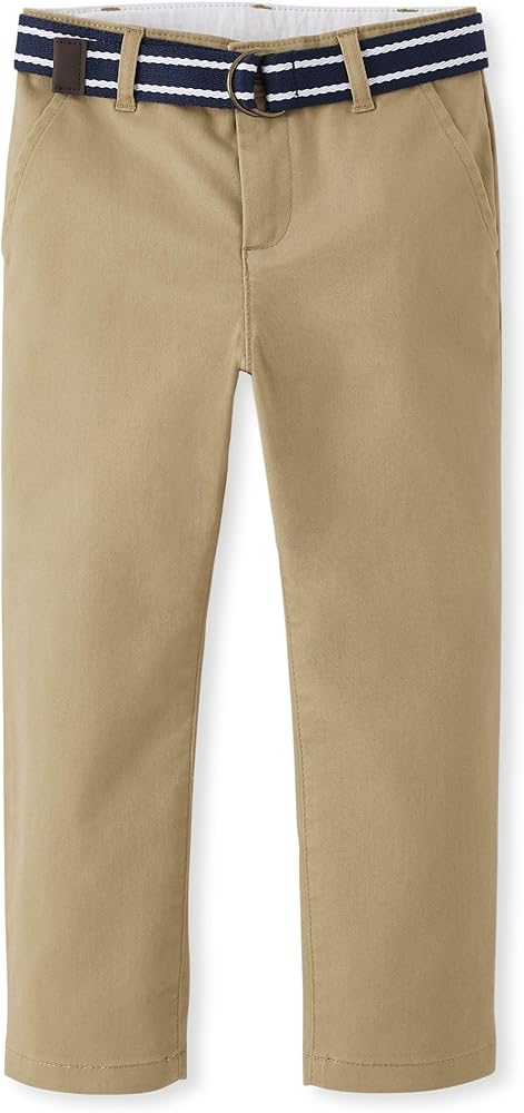 Gymboree Boys' and Toddler Belted Chino Pants