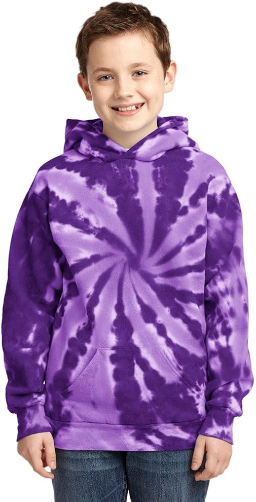 Port & Company Tiedye Pullover Hooded Sweatshirt (PC146Y)