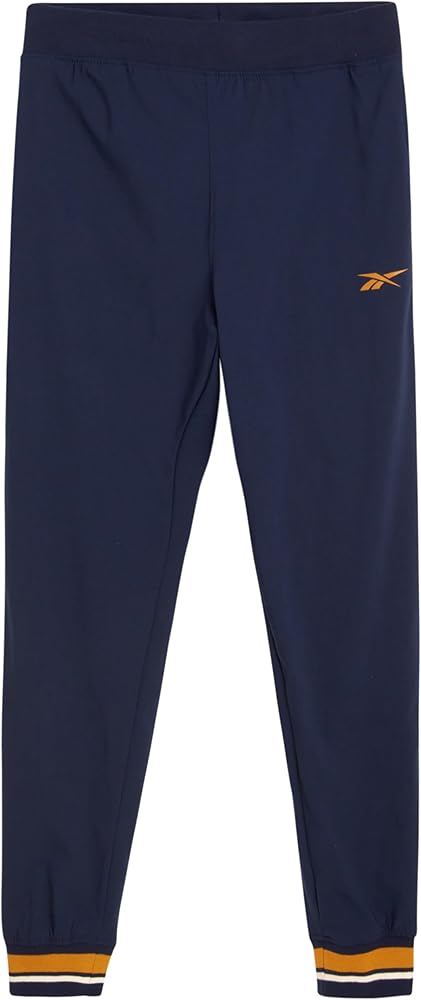 Reebok Boys' Active Pants - Quick Dry Performance Stretch Tech Pants - Woven Hybrid Pants for Boys (8-16)