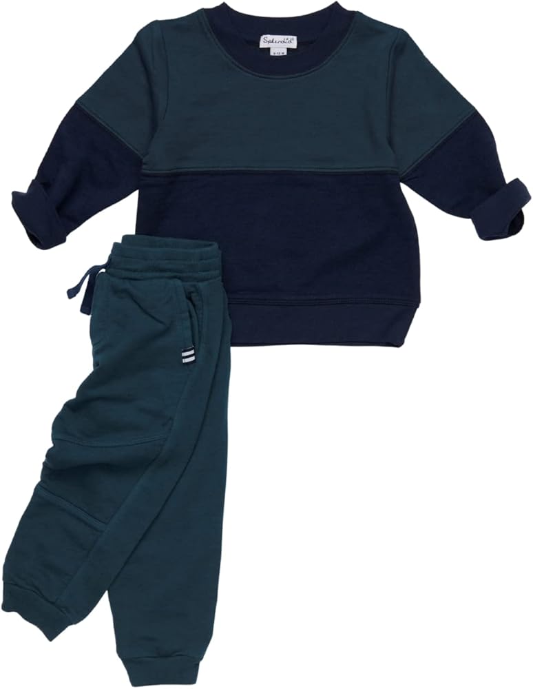 Splendid boys Stargazer Crew Neck Sweatshirt and Pant Set