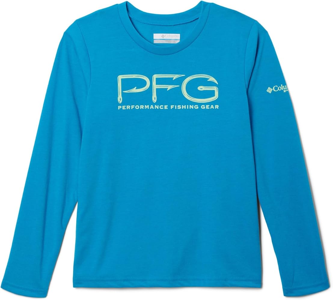 Columbia Boy's PFG Long Sleeve Graphic Tee