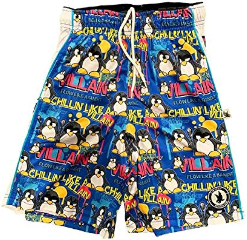 Flow Society Chillin' Villin' Boys Lacrosse Shorts | Boys LAX Shorts