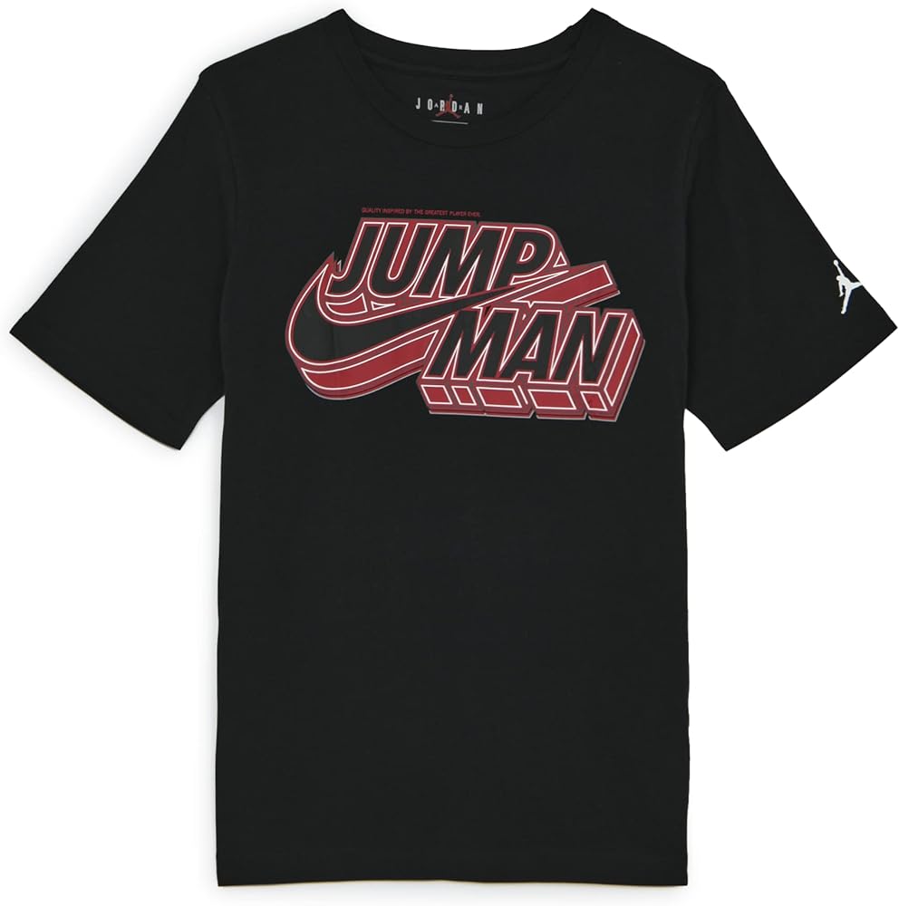 Jumpman X Bright (Big Kids) Size Small and Medium Color Black and Gym Red