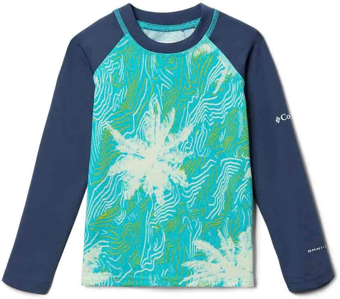 Columbia Boys' Sandy Shores Printed Long Sleeve Sunguard