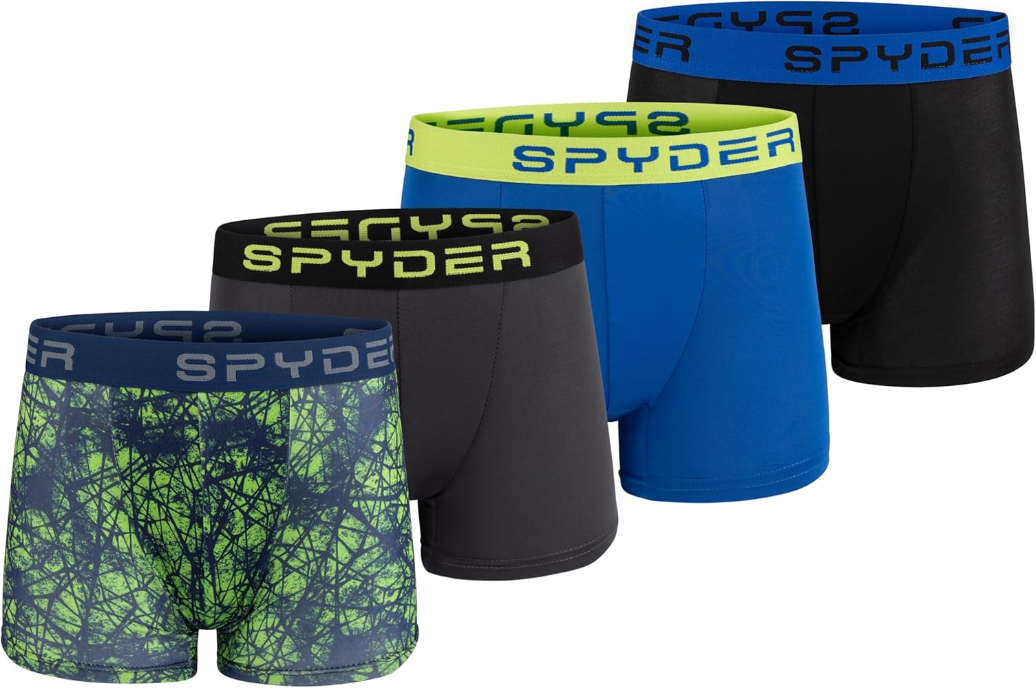 Spyder Boys Boxer Briefs Performance Underwear