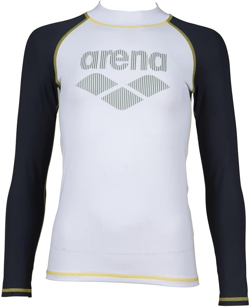 ARENA Boys' Standard Long Sleeve Rash Vest, Swim Shirt with Uv Sun Protetion