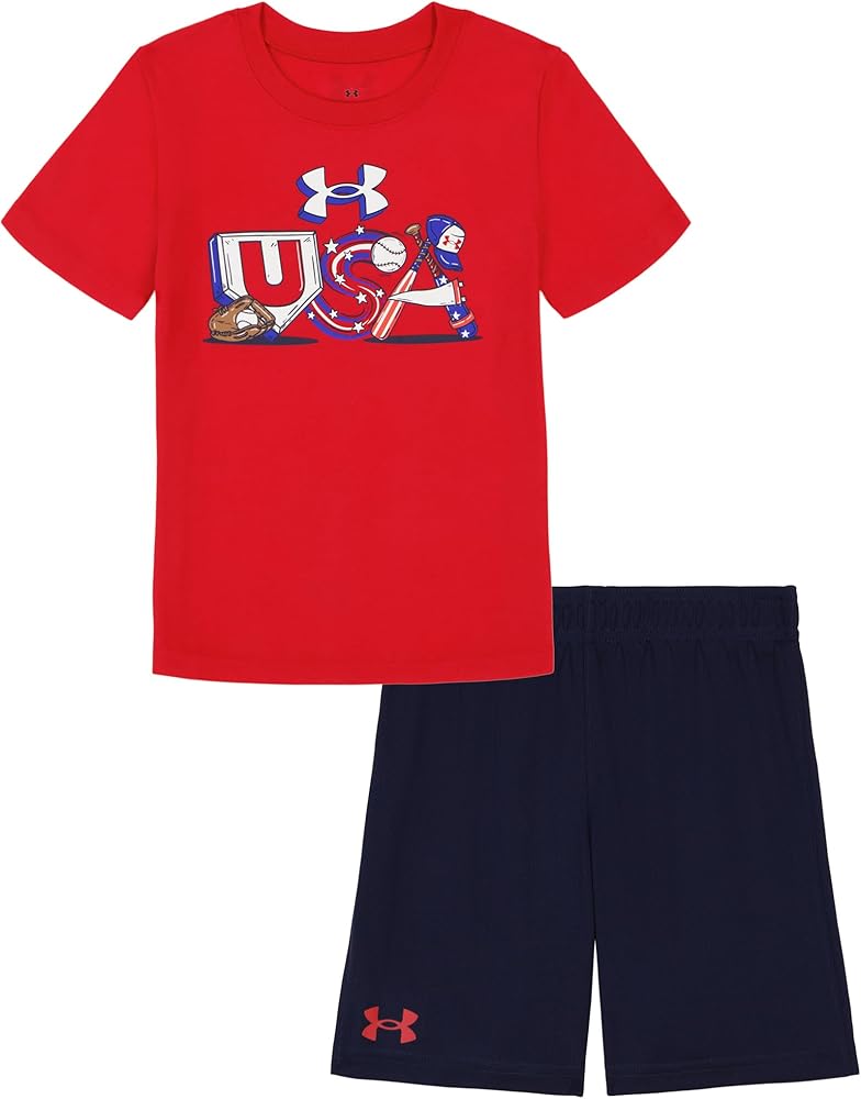 Under Armour UA USA BASEBALL SET, RED USA BASEBALL, 4