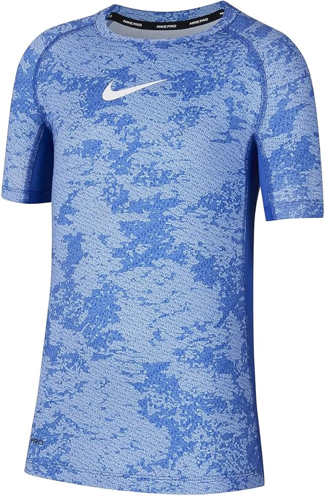 Nike Big Boys Pro Printed Dri-FIT Training Top