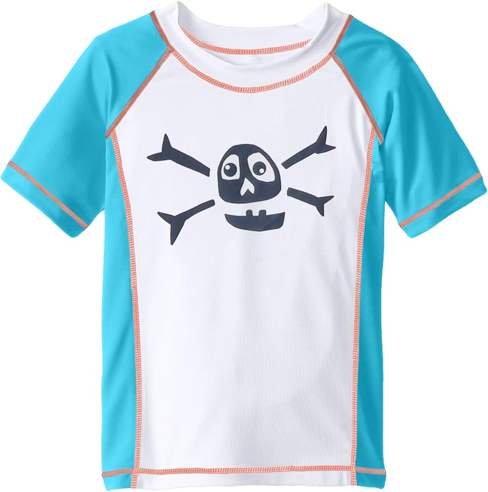 Wes & Willy Boys' Cross Bones Rash Guard