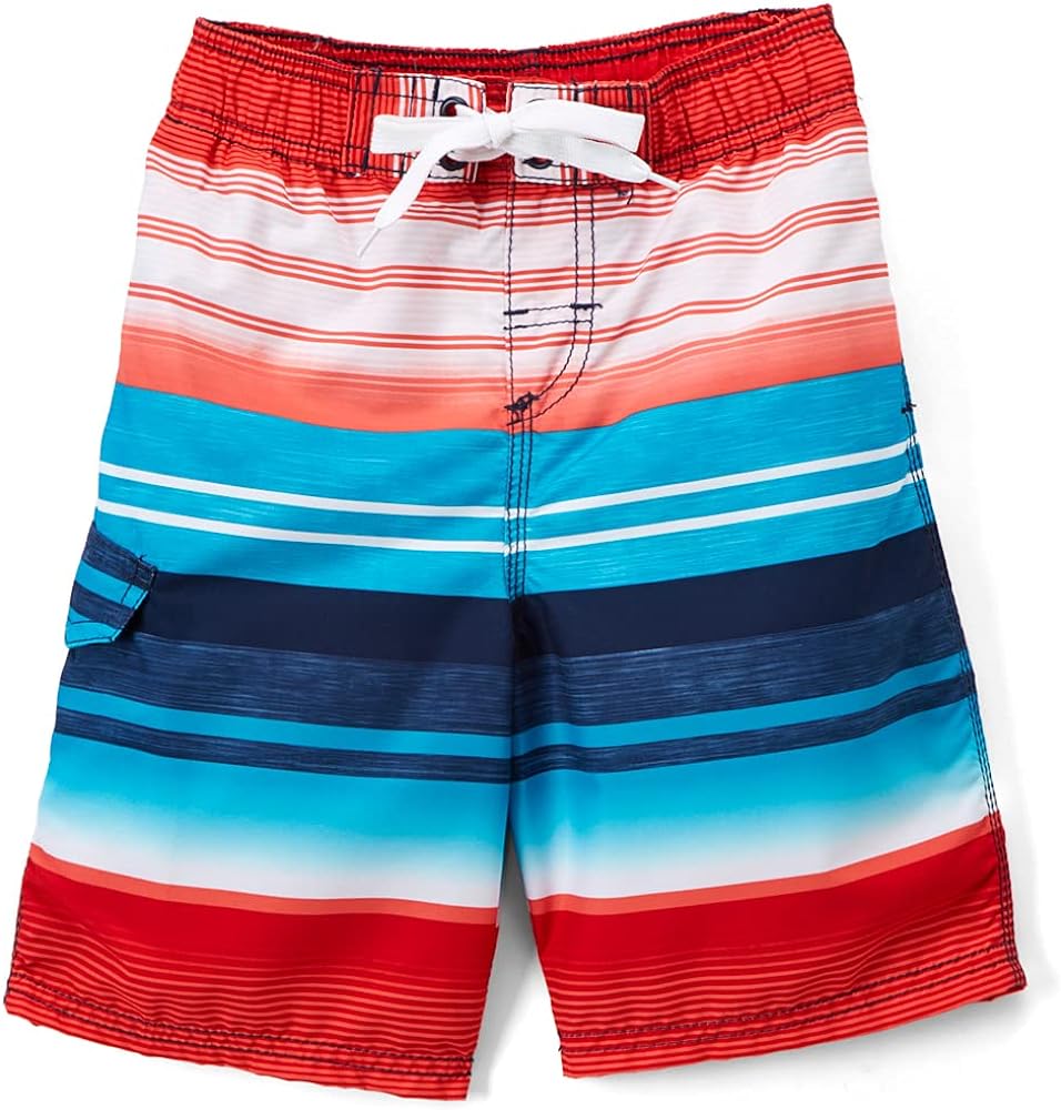 Kanu Surf Boys' Echo Quick Dry UPF 50+ Beach Swim Trunk