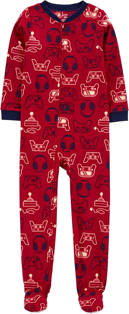 Carter's Boys' Toddler 1 Piece Poly Sleepwear