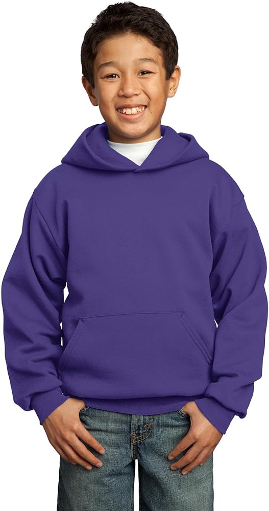 Port & Company Boys' Pullover Hooded Sweatshirt