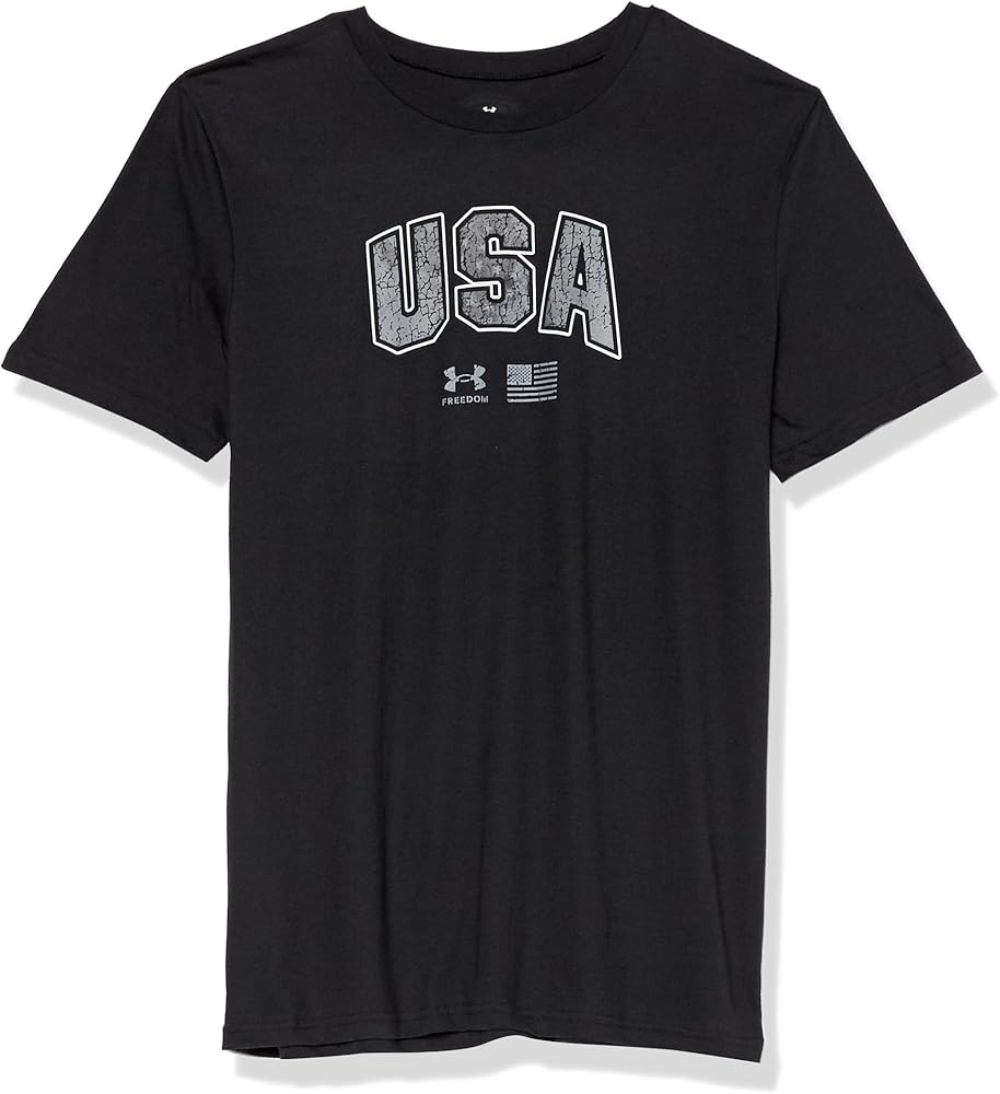 Under Armour Boys' Freedom Graphic Short Sleeve T-Shirt