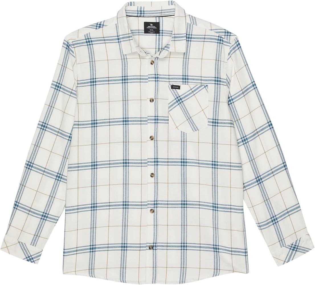 Rip Curl Boy's Checked in Flannel Shirt (Big Kids)