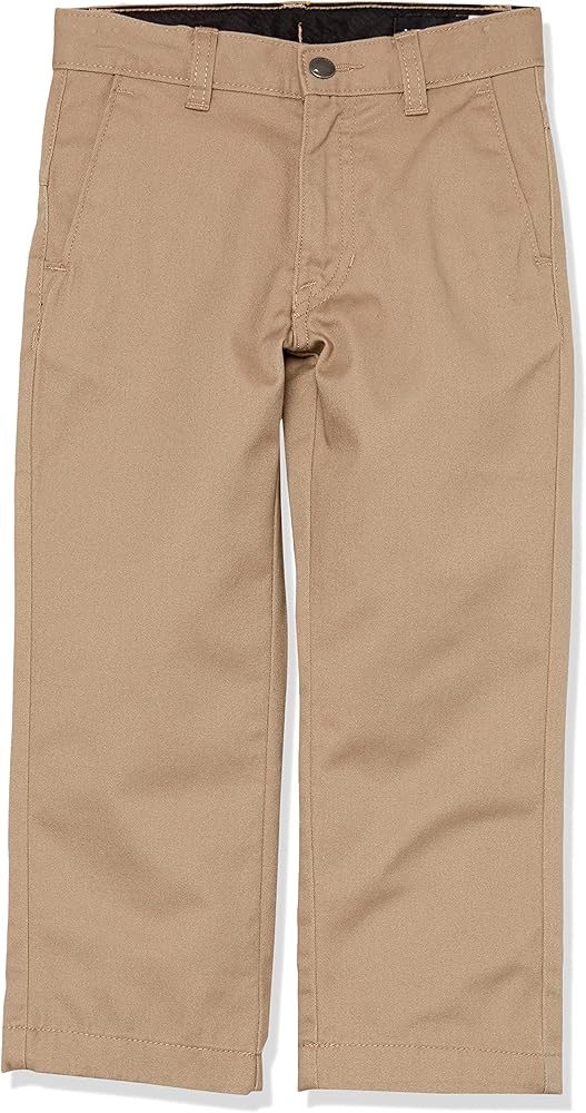 Volcom Boys' V Monty Chino Pant, Khaki