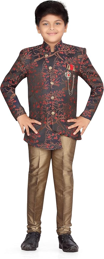 AJ DEZINES Kids Indo Western Sherwani Set for Boys || Diwali Outfit