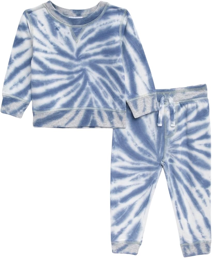 Splendid Boys Circular Tie Dye Sweatshirt Set