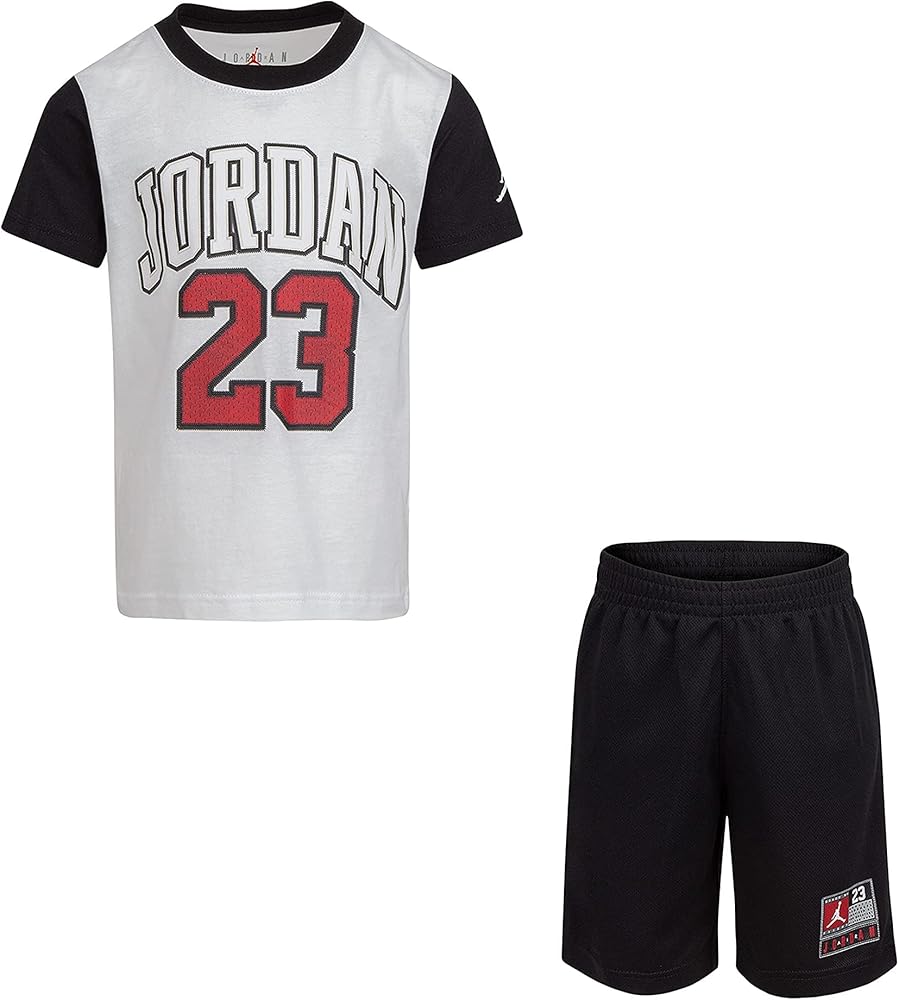 Jordan Boy's 23 Tee & Shorts Set (Little Kids/Big Kids)