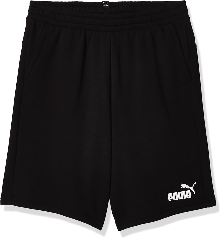 Puma Kids Boys Essential Sweat Shorts Athletic Bottoms Casual - Black