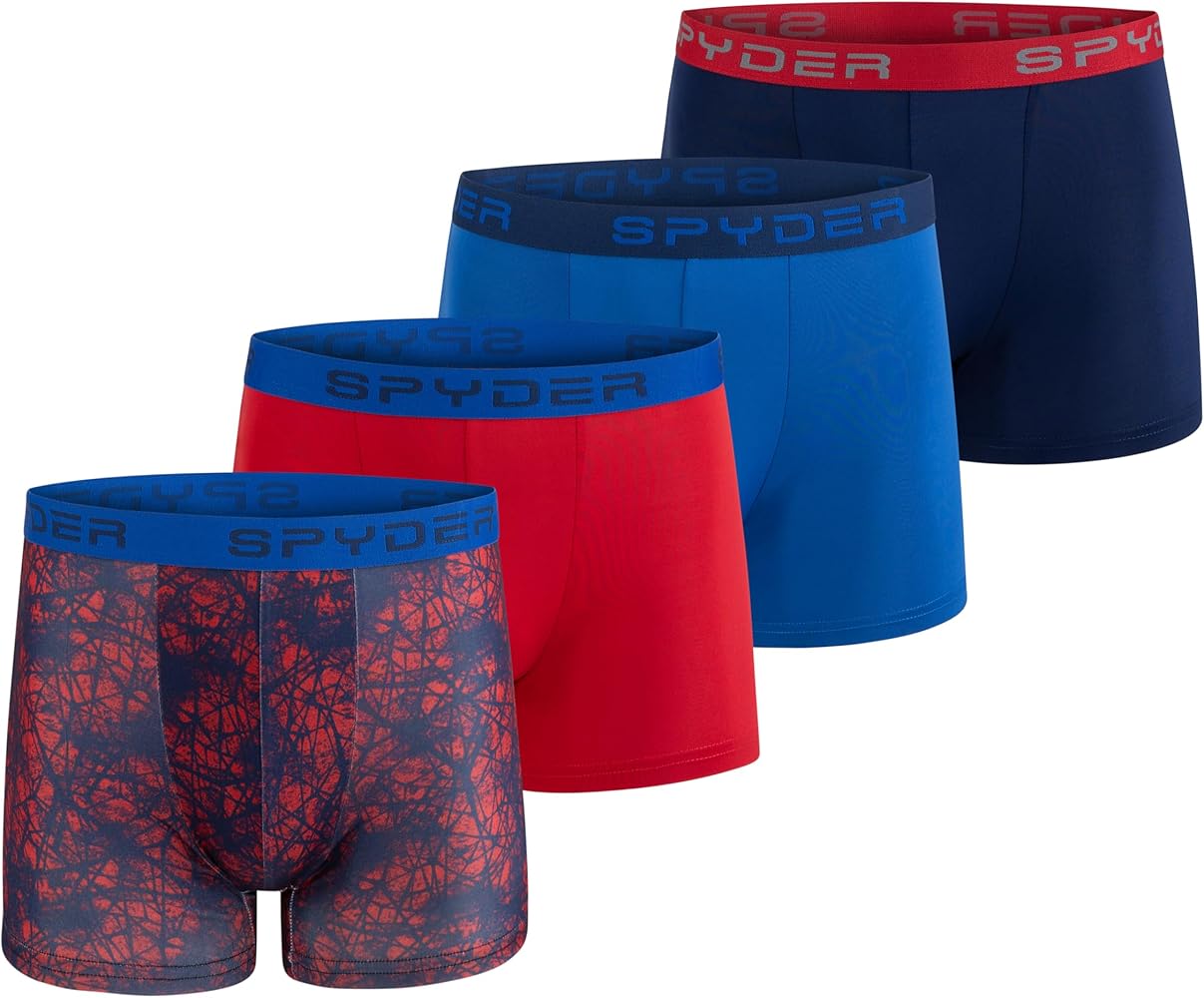 Spyder Boys Boxer Briefs Performance Underwear