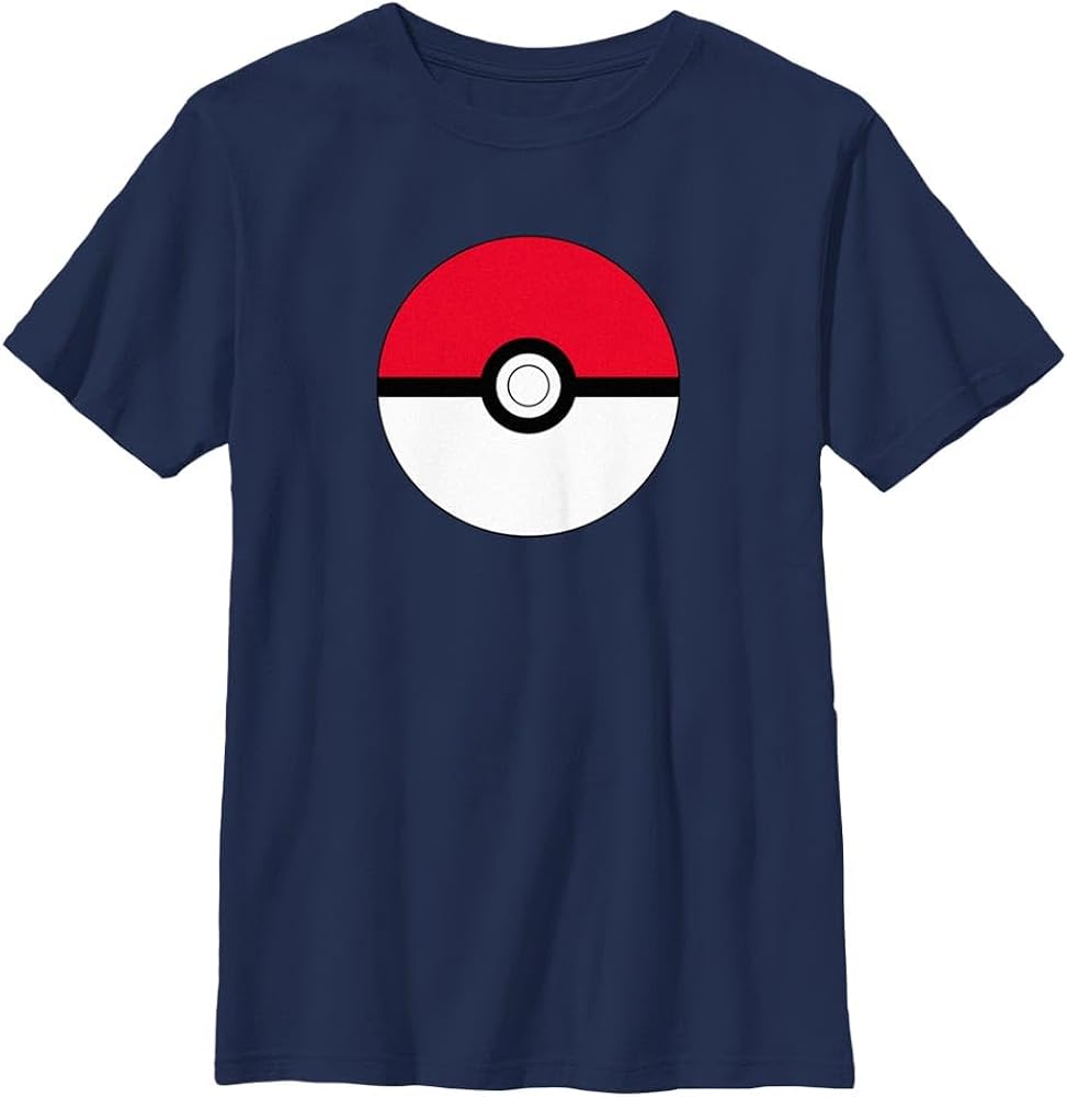 Pokemon Boys' Big Pokémon Pokeball T-Shirt