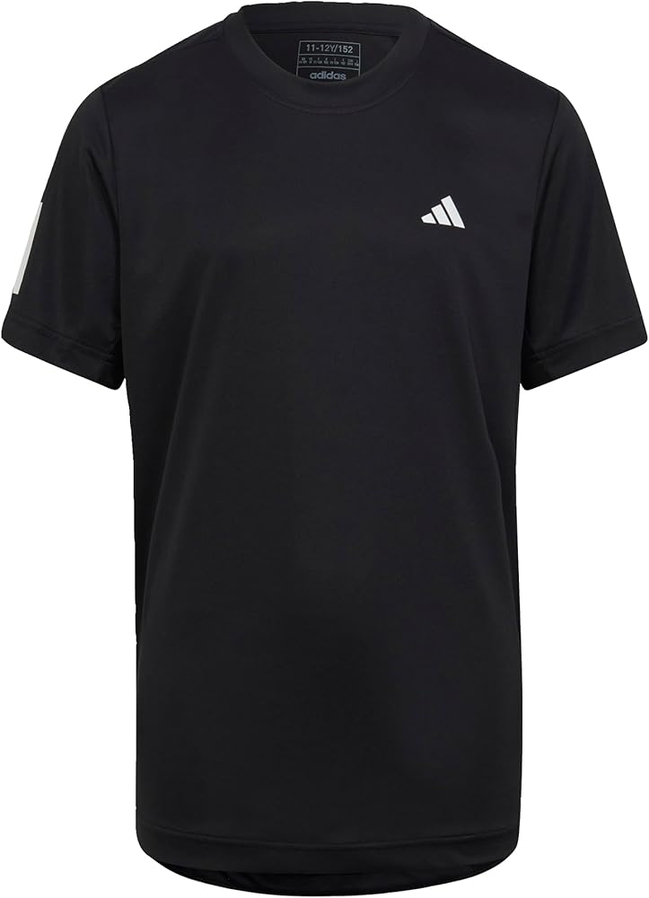 adidas Boys' Club Tennis 3-stripes T-shirt