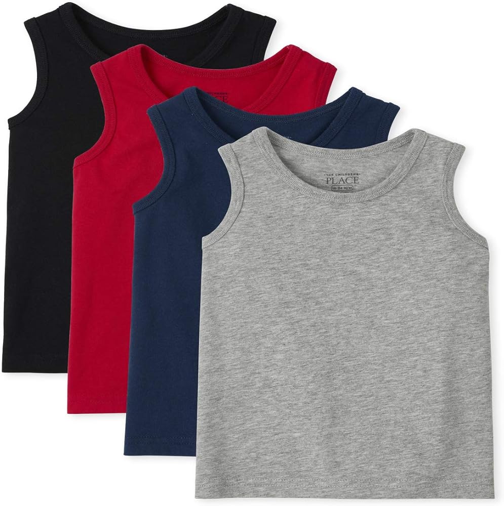 The Children's Place Toddler Boys Tank Top 4-Pack