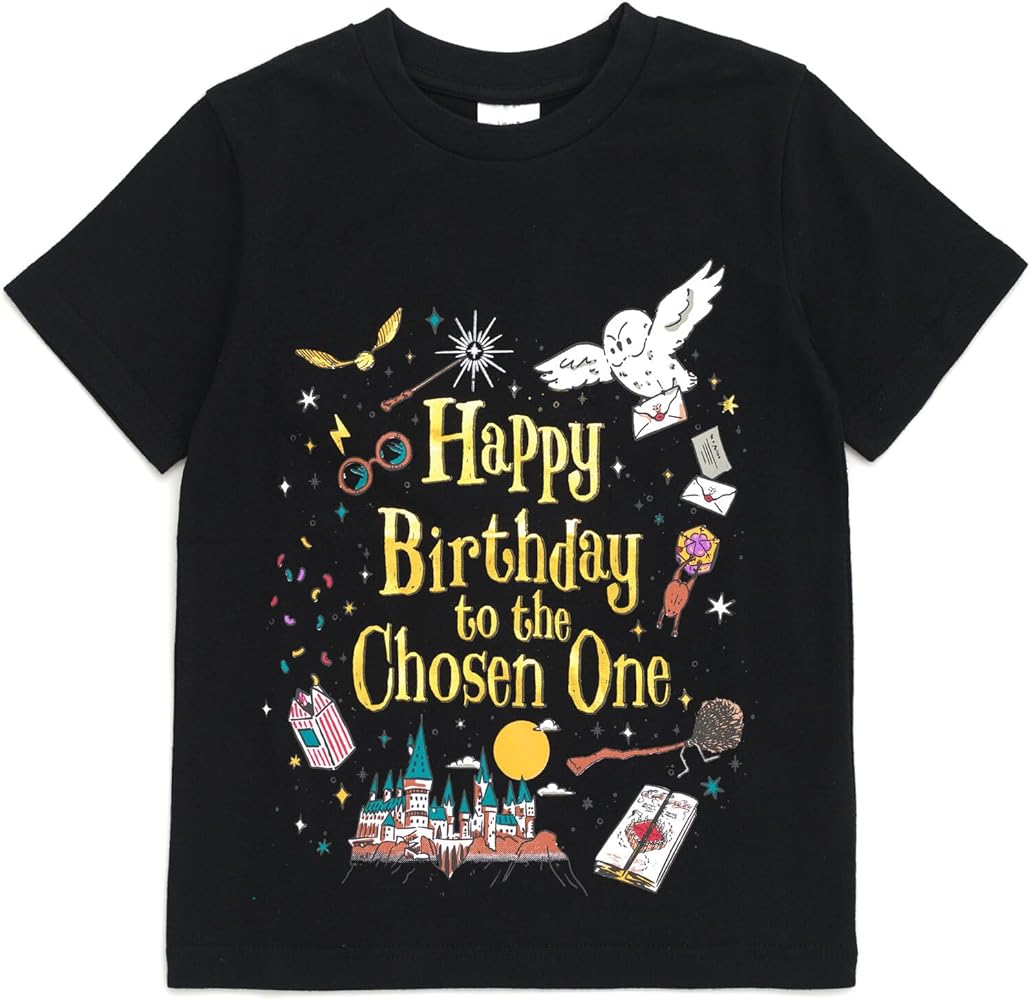 Harry Potter Birthday Vintage Wash T-Shirt Little Kid to Big