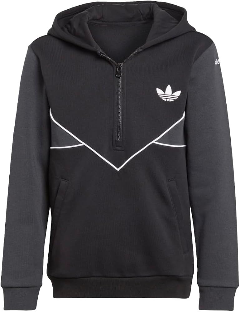 adidas Originals Kids' Adicolor Half-zip Hoodie