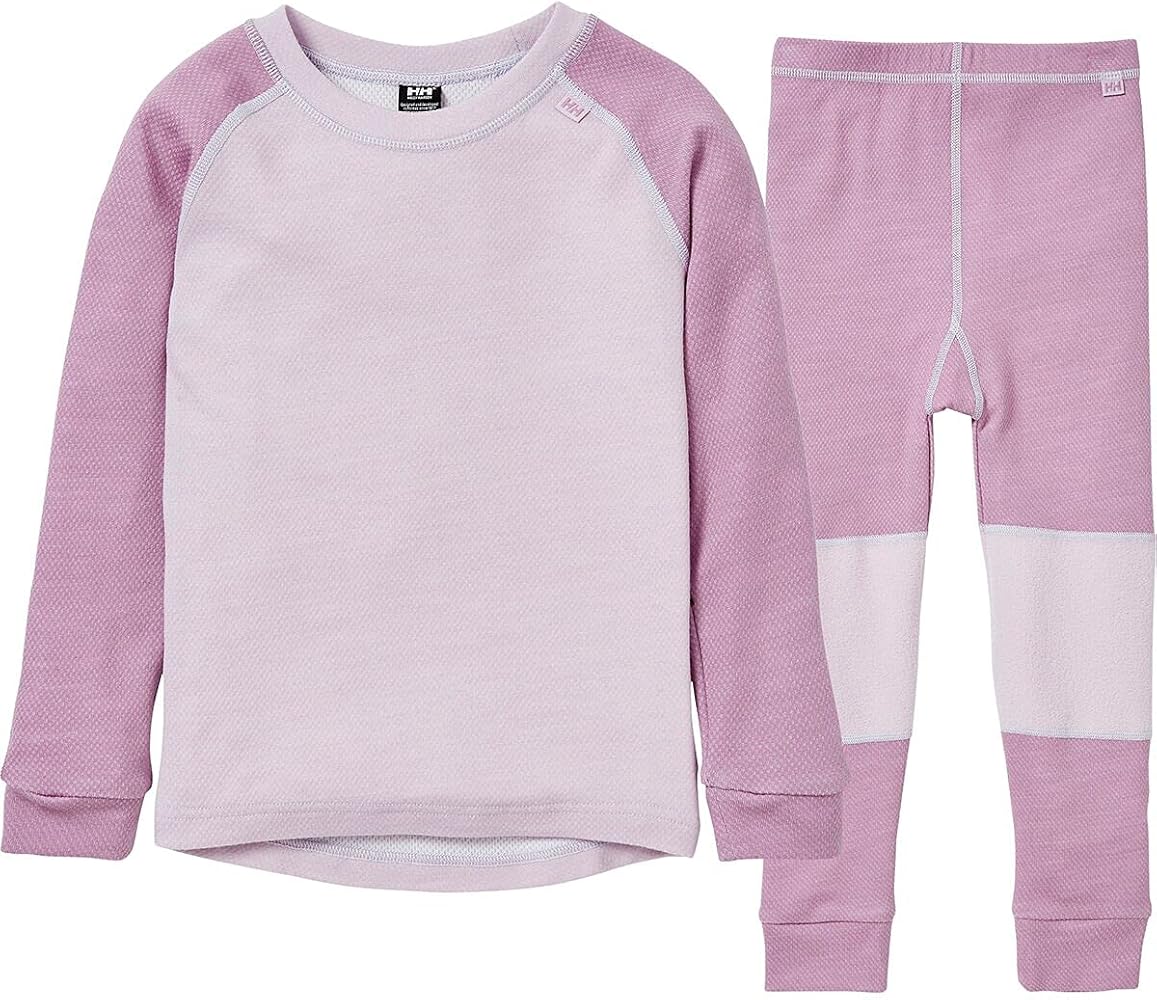 Helly-Hansen Kids' Hh LIFA Merino Wool 2-Layer Thermal Baselayer Set