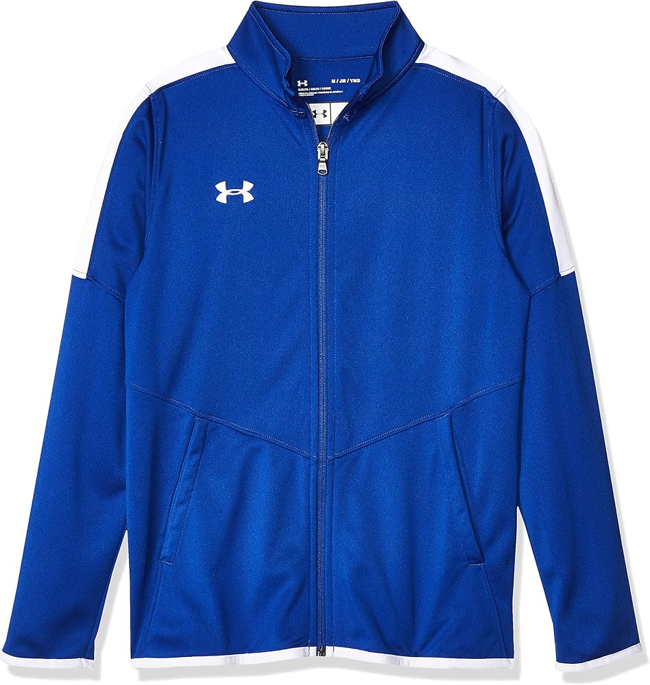 Under Armour Boys' UA Rival Knit Jacket YMD Blue