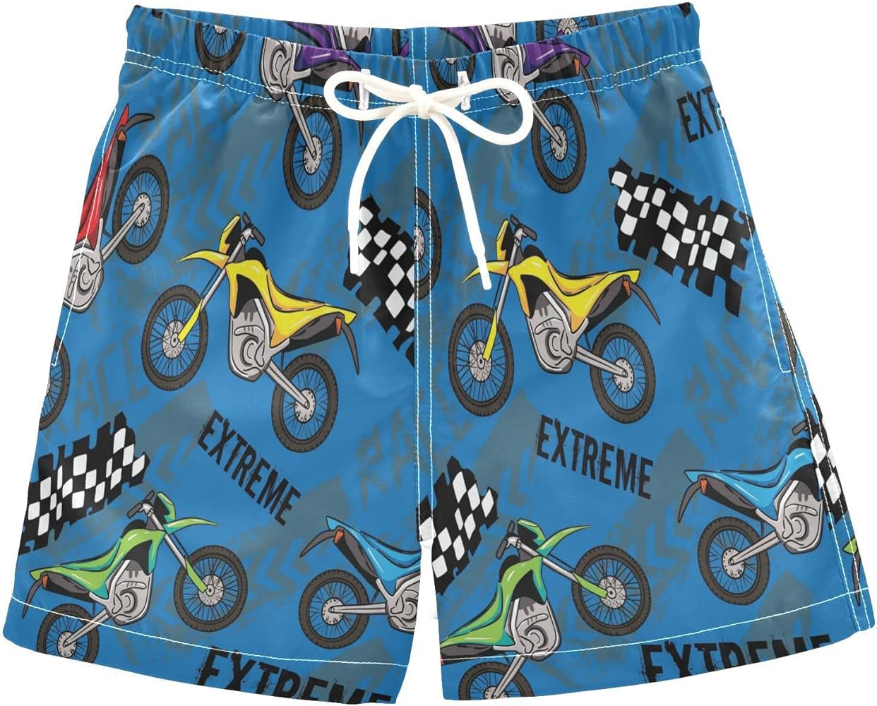 Boys' Swim Board Shorts Boys Swim Trunks Toddler Beach Board Shorts Kids Swimsuit 2T-XL