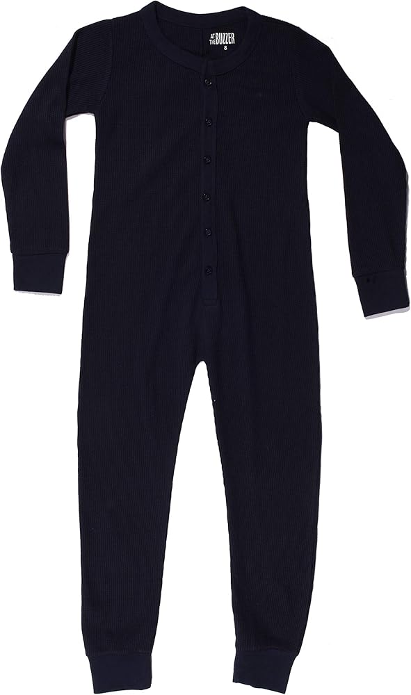 At The Buzzer Thermal Union Suits for Boys